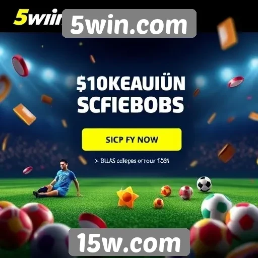 Promoções e bônus oferecidos pelo 5win.com
